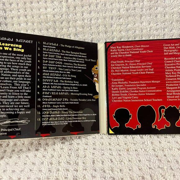 Cherokee Youth CD - Learning As We Sing - Picture 3 of 4